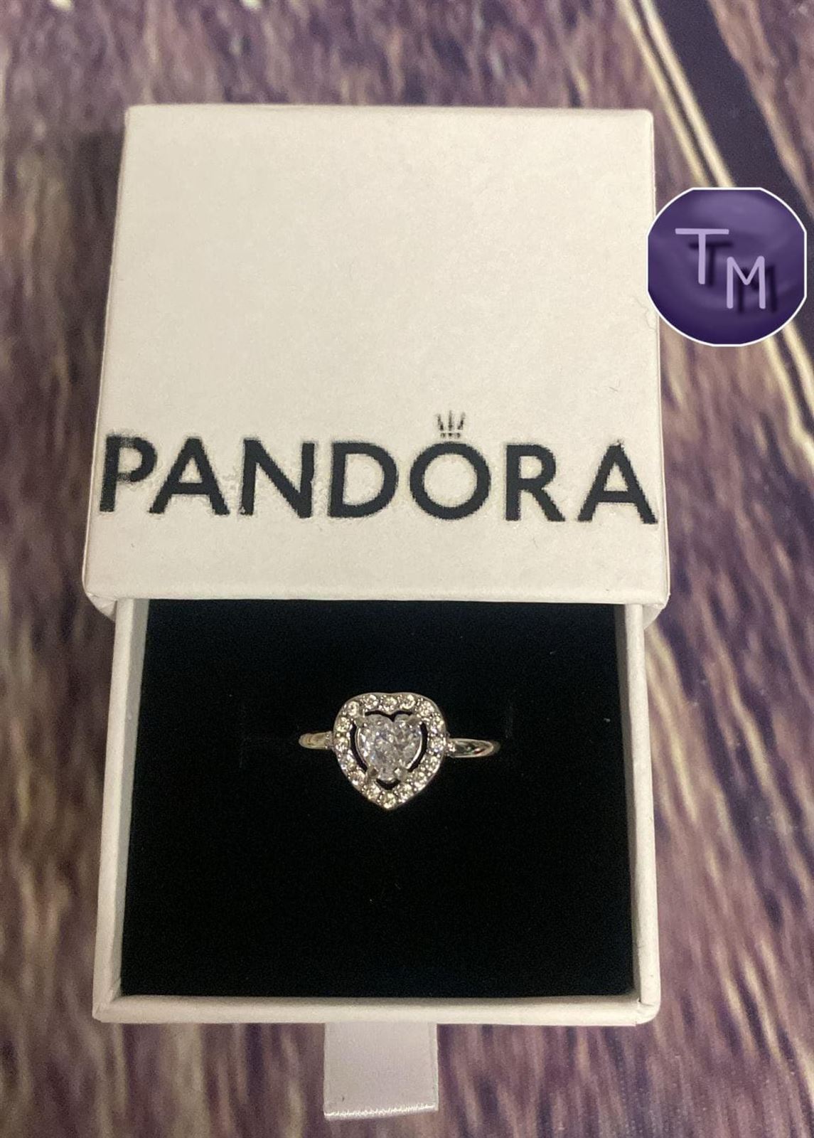 ANILLO PANDORA CORAZON - Imagen 1