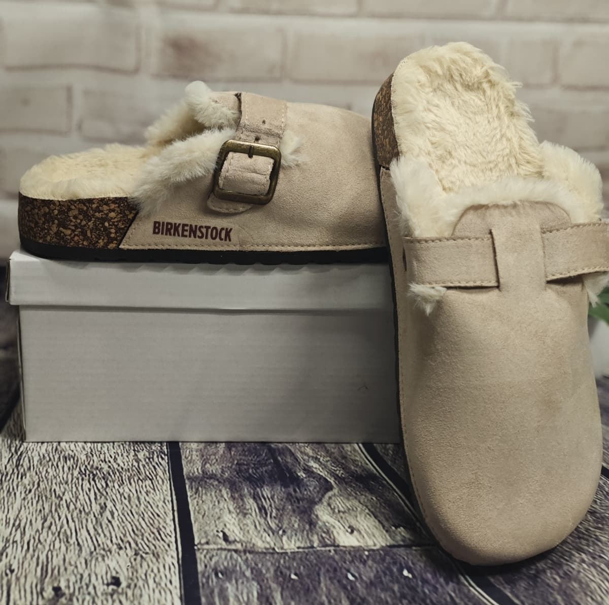BIRKENSTOCK beig para mujer - Imagen 2