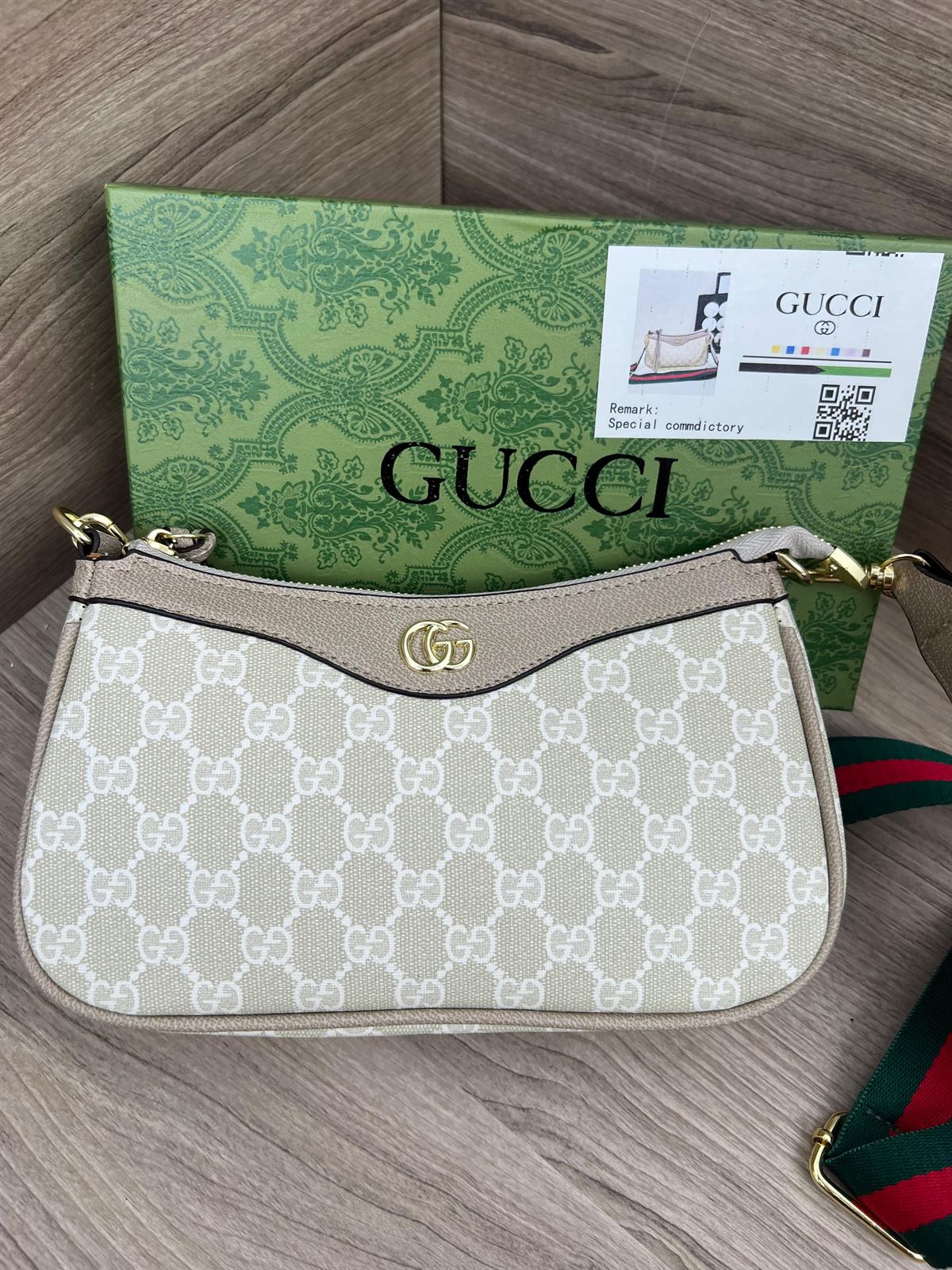 Bolso gucci blanco - Imagen 1