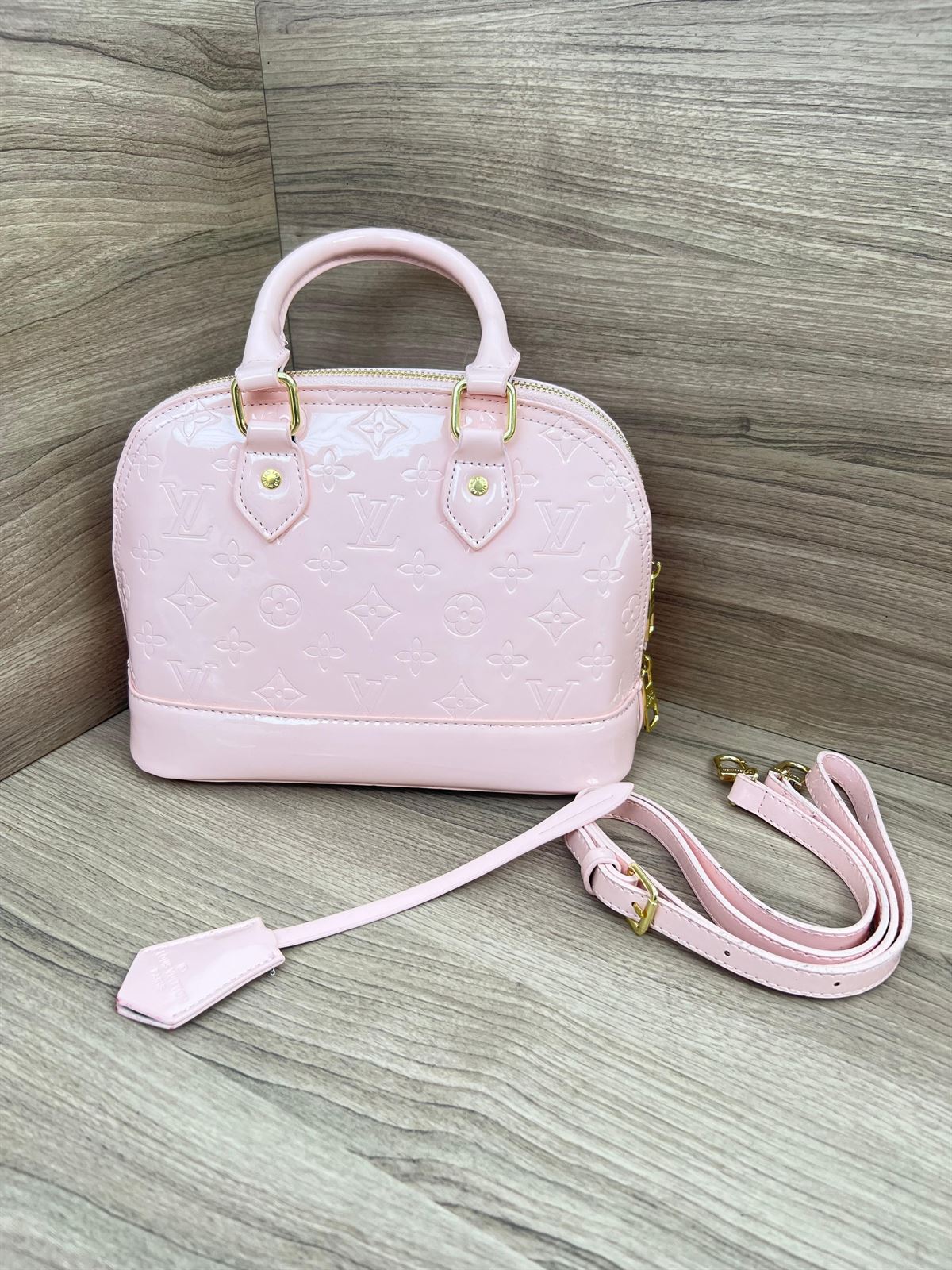 Bolso Lv rosa - Imagen 4