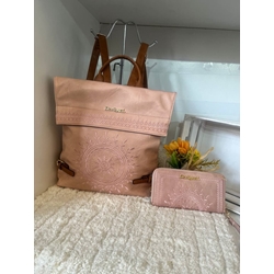 Bolso mochila con monedero Desigual - Imagen 1