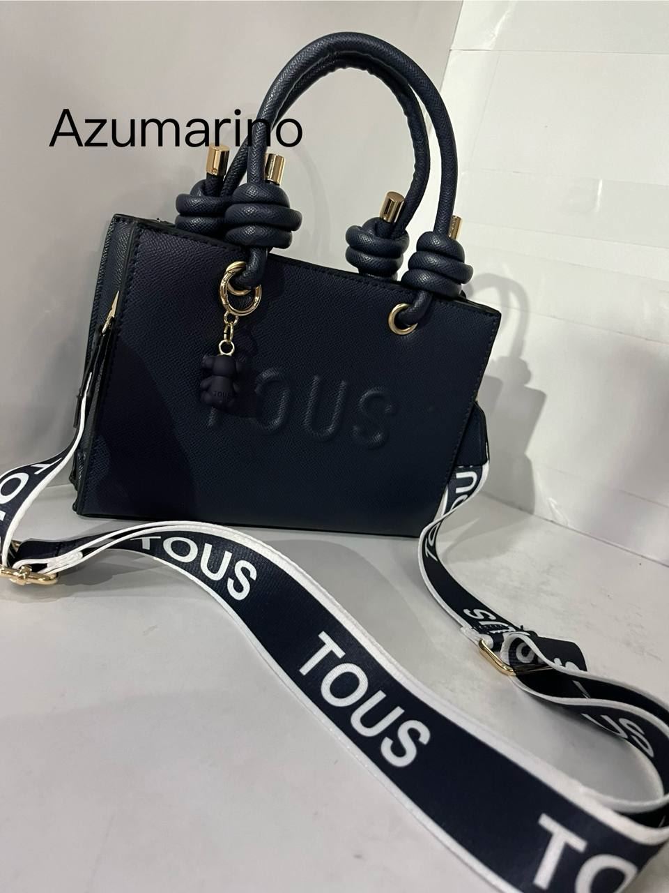 Bolso tous azul marino - Imagen 1