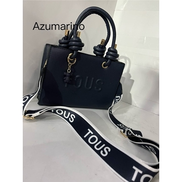Bolso tous azul marino - Imagen 1