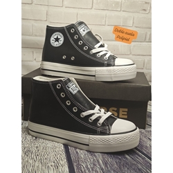 Bota converse polipiel negra - Imagen 2