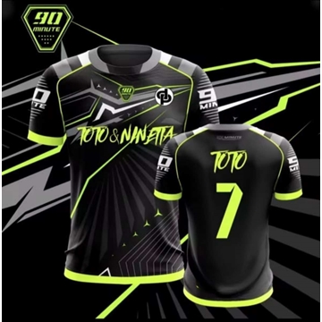 Camiseta Jul Yamaha black/green - Imagen 1