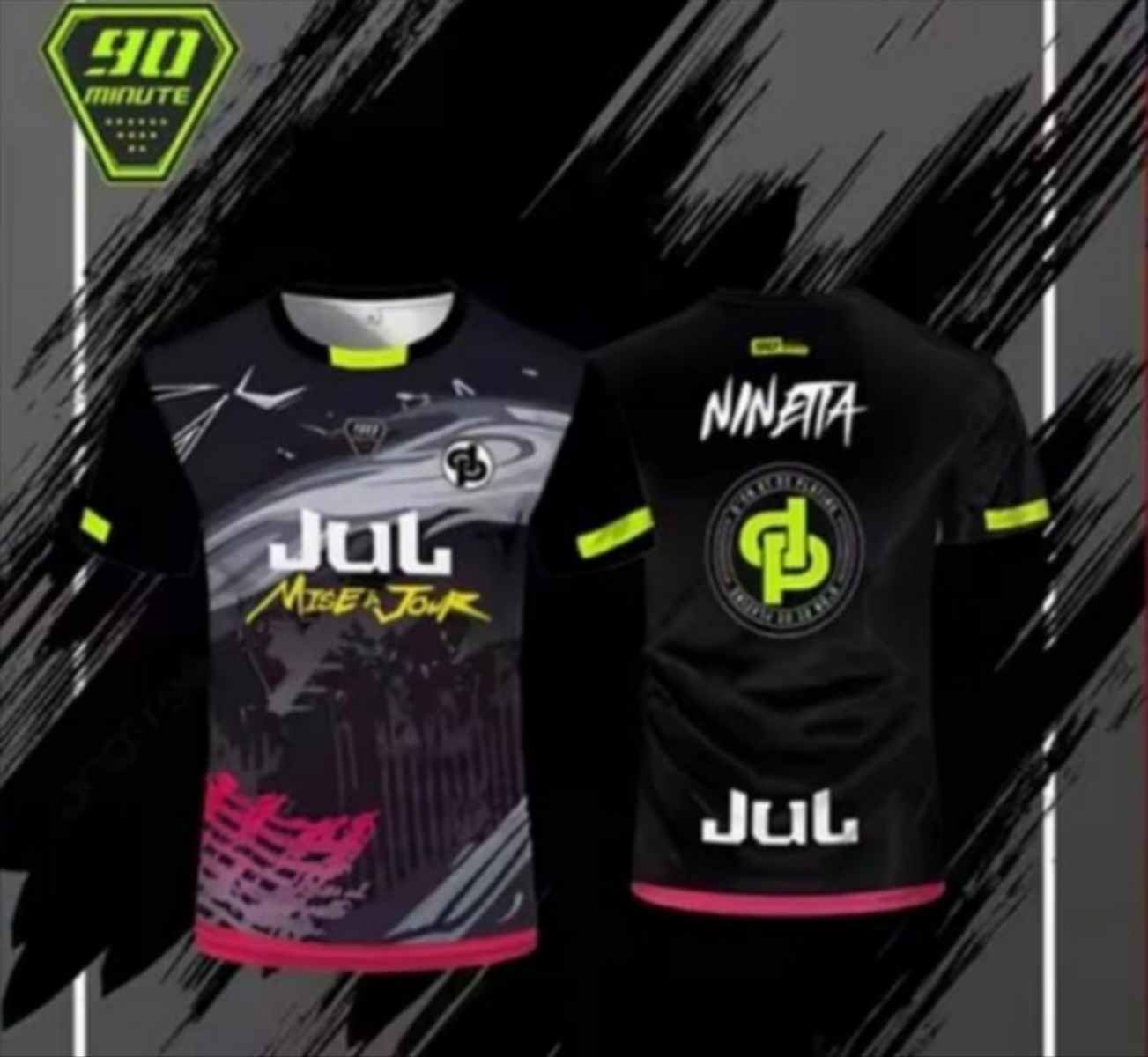 Camiseta Jul Yamaha negra - Imagen 1