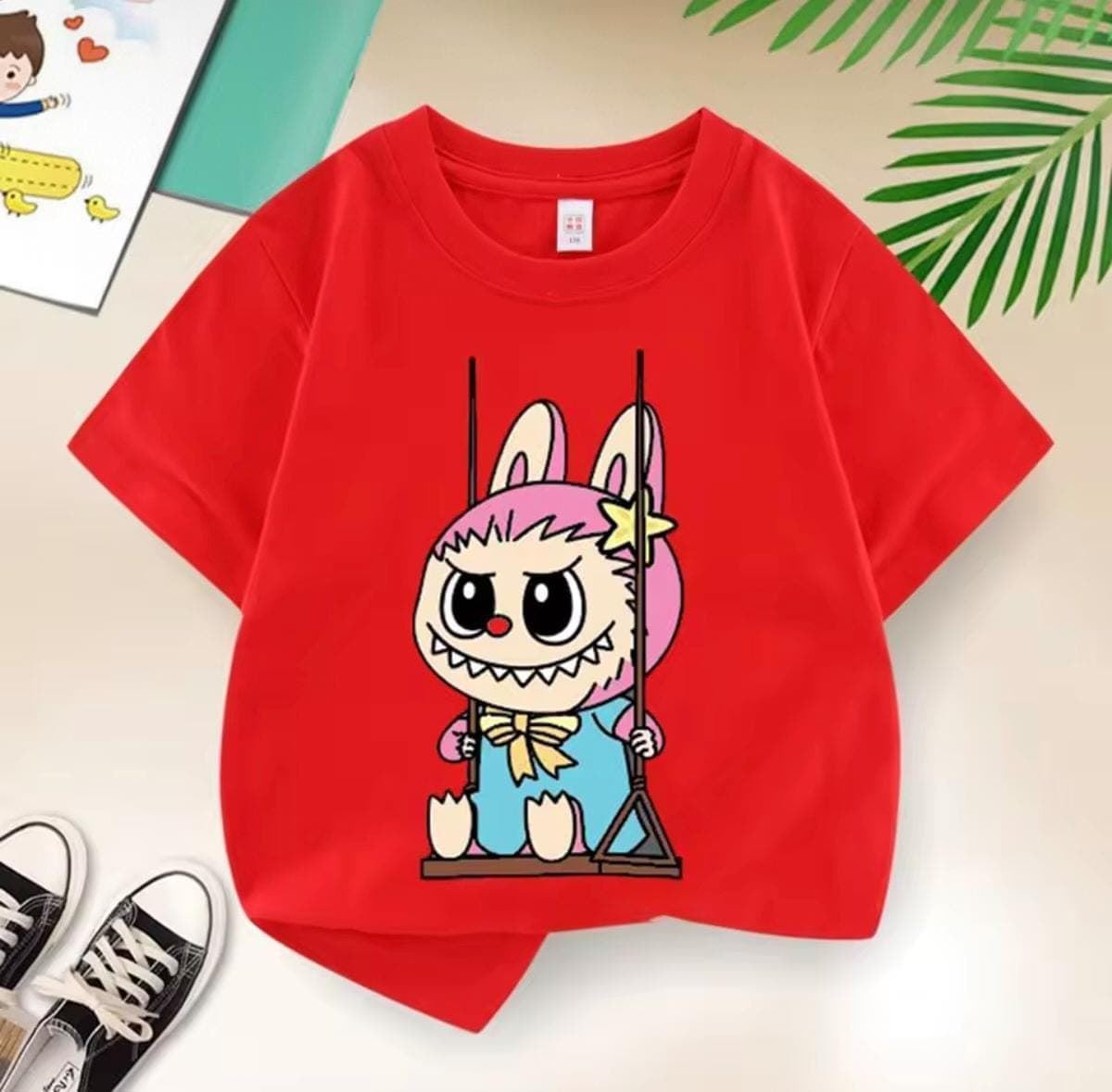 Camiseta labubu para niñas - Imagen 2