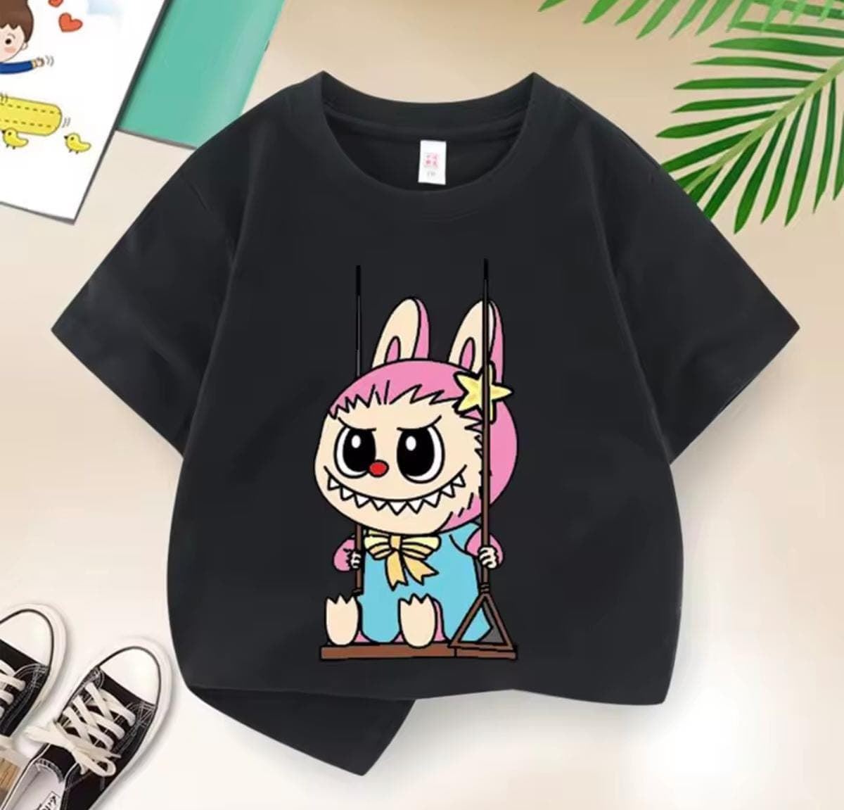 Camiseta labubu para niñas - Imagen 3