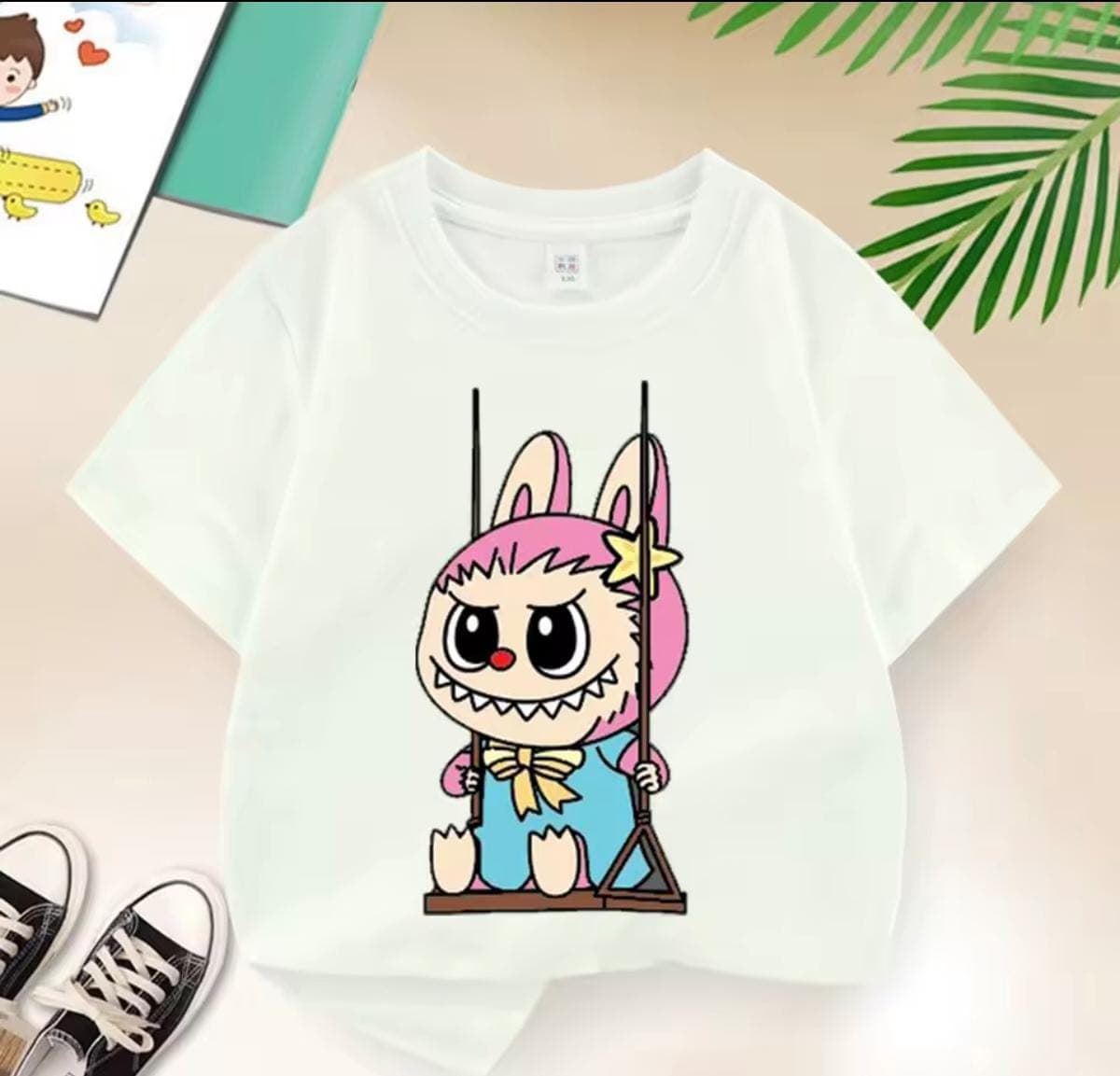 Camiseta labubu para niñas - Imagen 4