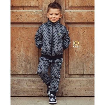 Chandal lacoste negro para niños - Imagen 1