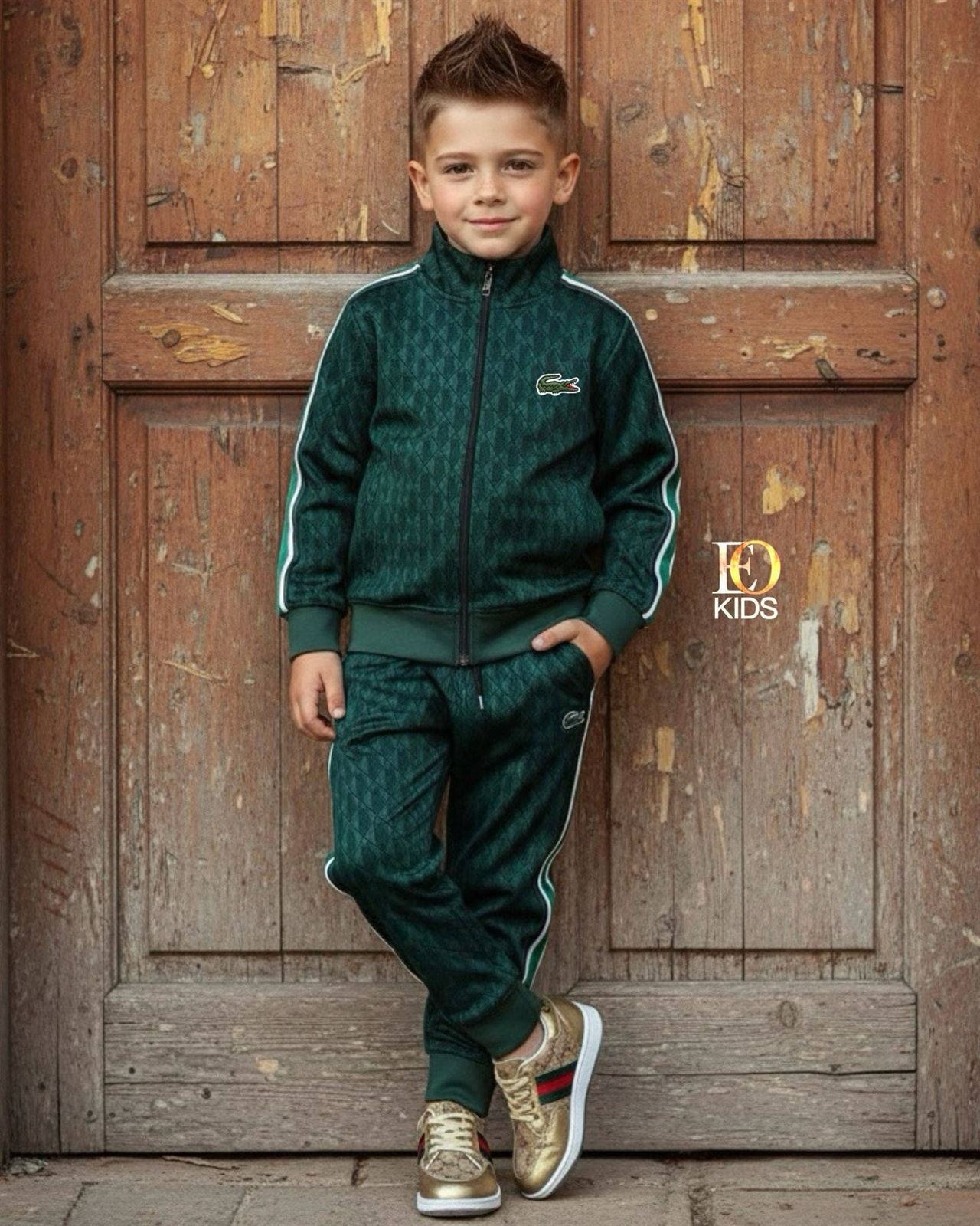 Chandal lacoste verde - Imagen 1