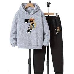 Chándal Real Madrid en gris - Imagen 1