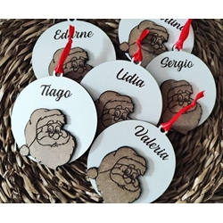 Colgante árbol papa noel - Imagen 1