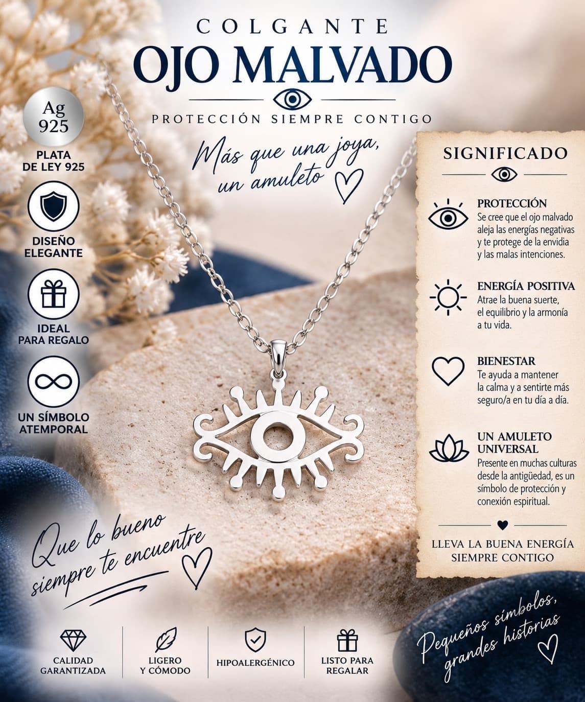 COLGANTE OJO MALVADO - Imagen 1
