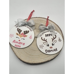 Colgante para  árbol renos - Imagen 1