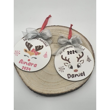 Colgante para  árbol renos - Imagen 1