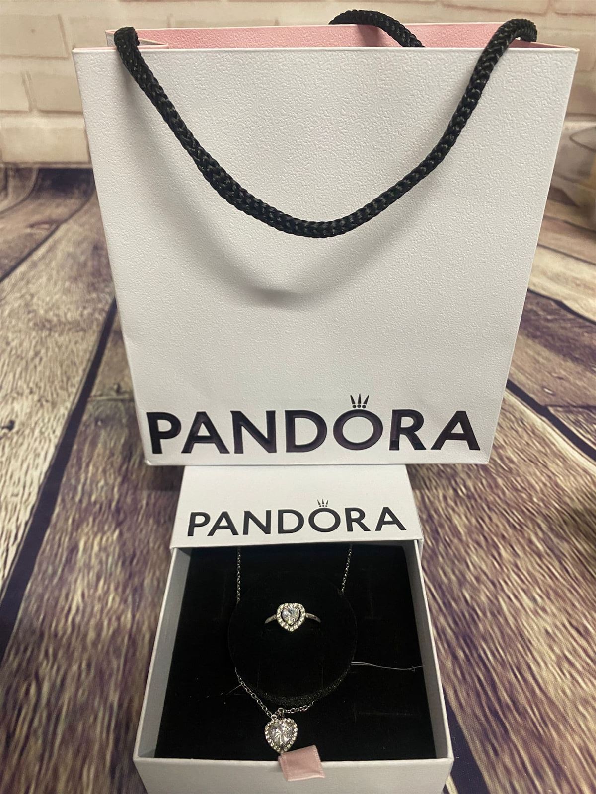 CONJUNTO CORAZON PANDORA - Imagen 2