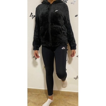 CONJUNTO NIKE BORREGUITO NEGRO - Imagen 1