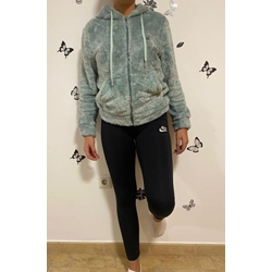 CONJUNTO NIKE BORREGUITO VERDE AGUA - Imagen 1