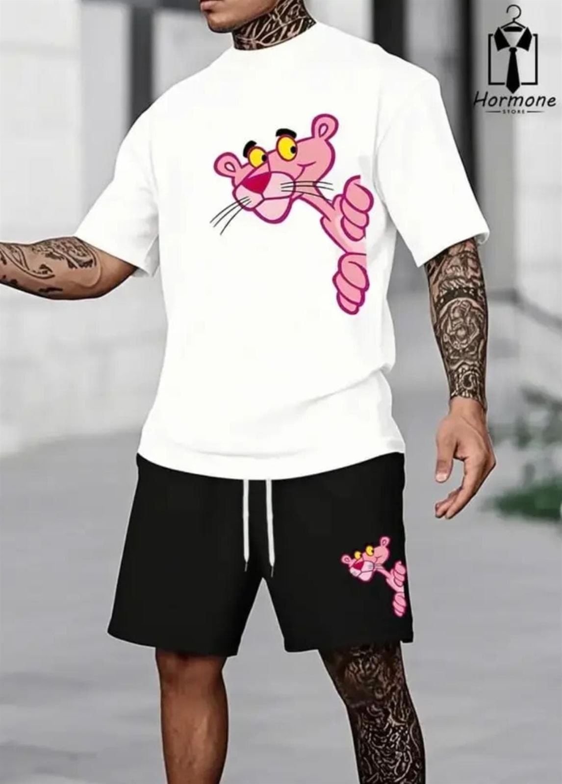 Conjunto pantera rosa para hombre - Imagen 2
