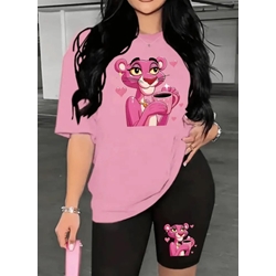 Conjunto pantera rosa para mujer - Imagen 1