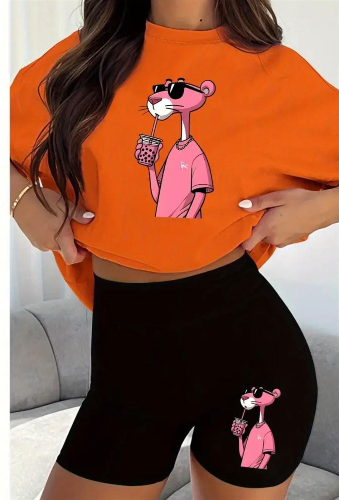 Conjunto Pantera rosa para mujer - Imagen 2
