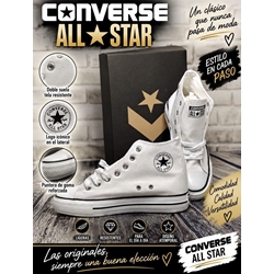 CONVERSE BOTA BLANCA - Imagen 1