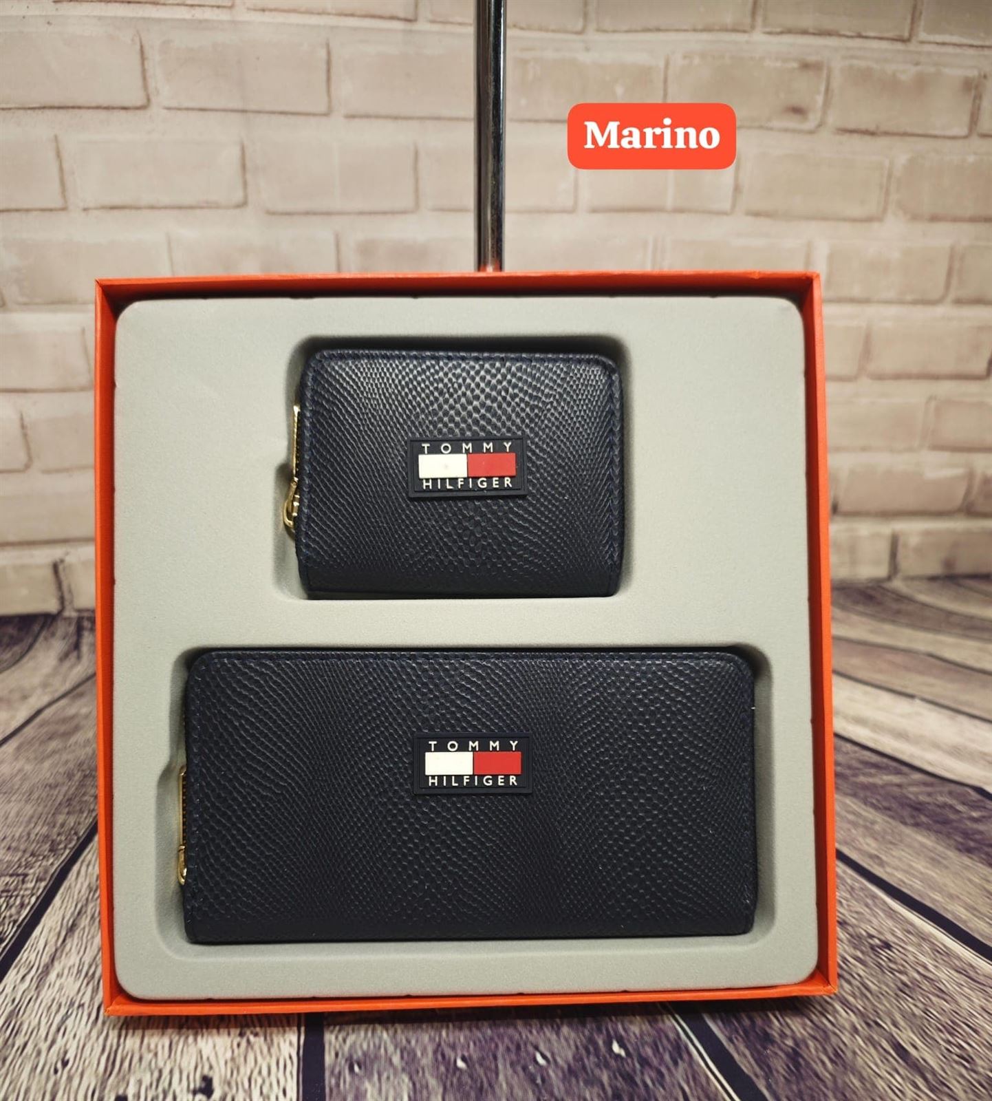 Dúo Monedero marino tommy hilfiger - Imagen 1