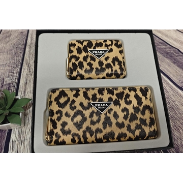 Dúo Monedero prada leopardo - Imagen 1