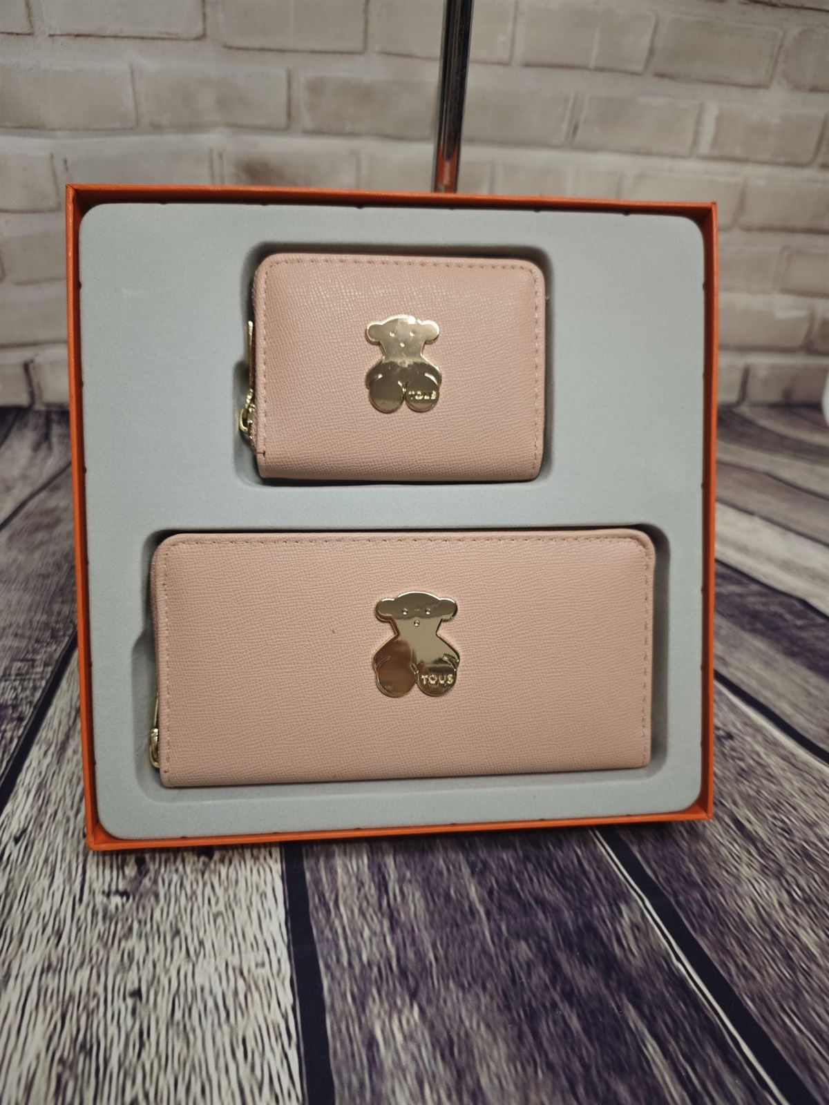 Dúo Monedero rosa claro Tous - Imagen 1