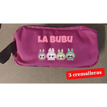 Estuche 3 cremalleras Labubu - Imagen 1