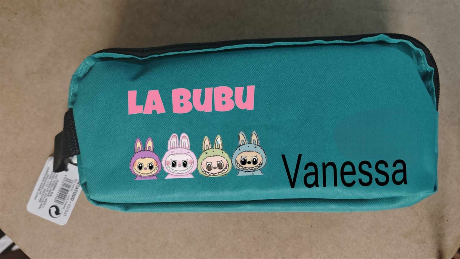 Estuche 3 cremalleras Labubu - Imagen 1