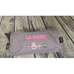 Estuche 3 cremalleras Labubu - Imagen 1