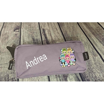 Estuche 3 cremalleras Labubu - Imagen 1