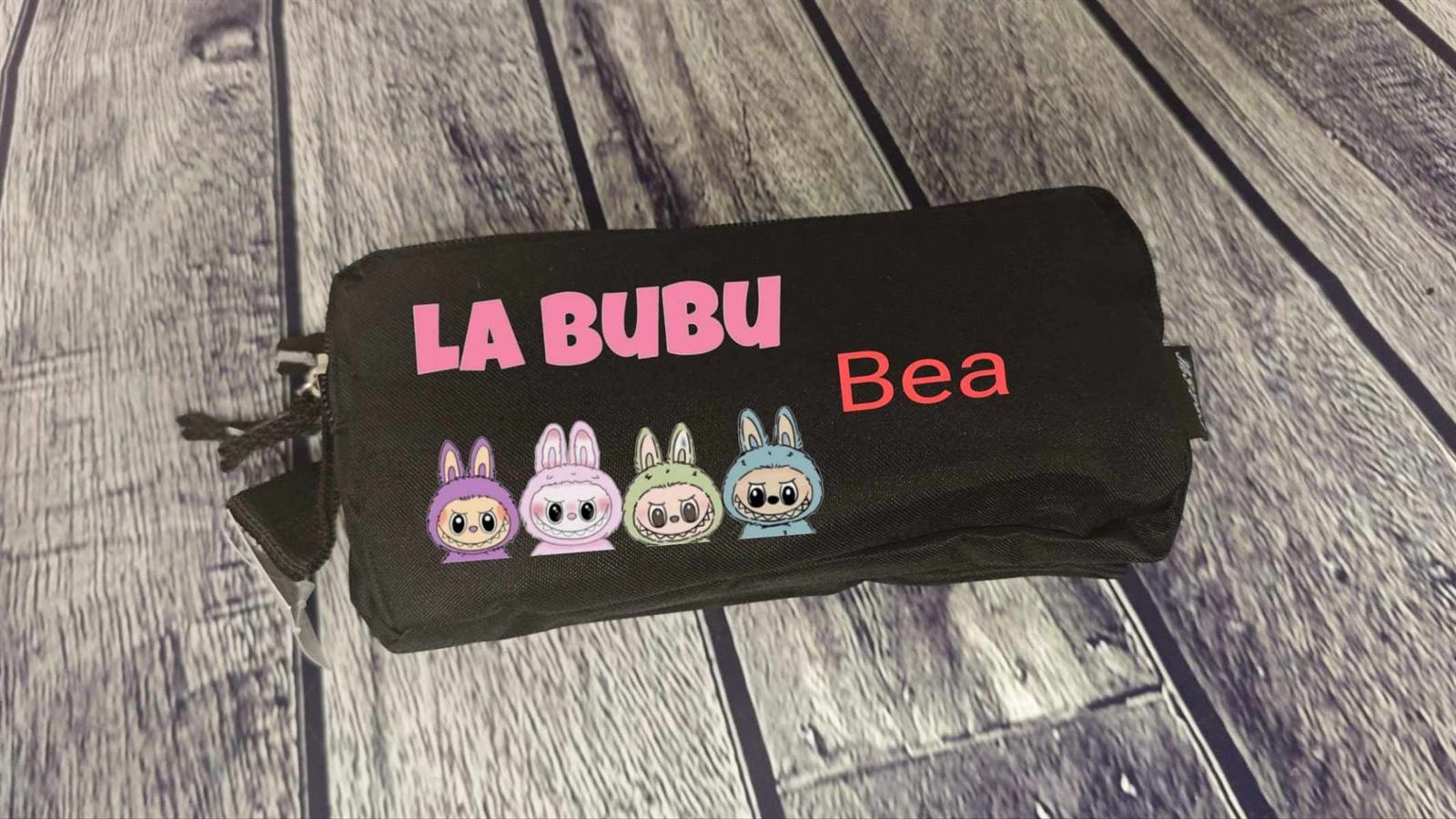 Estuche 3 cremalleras Labubu - Imagen 1