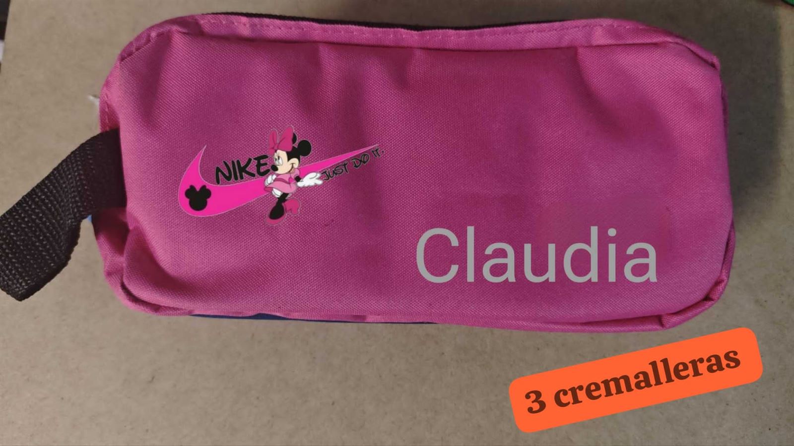 Estuche 3 cremalleras nike - Imagen 1