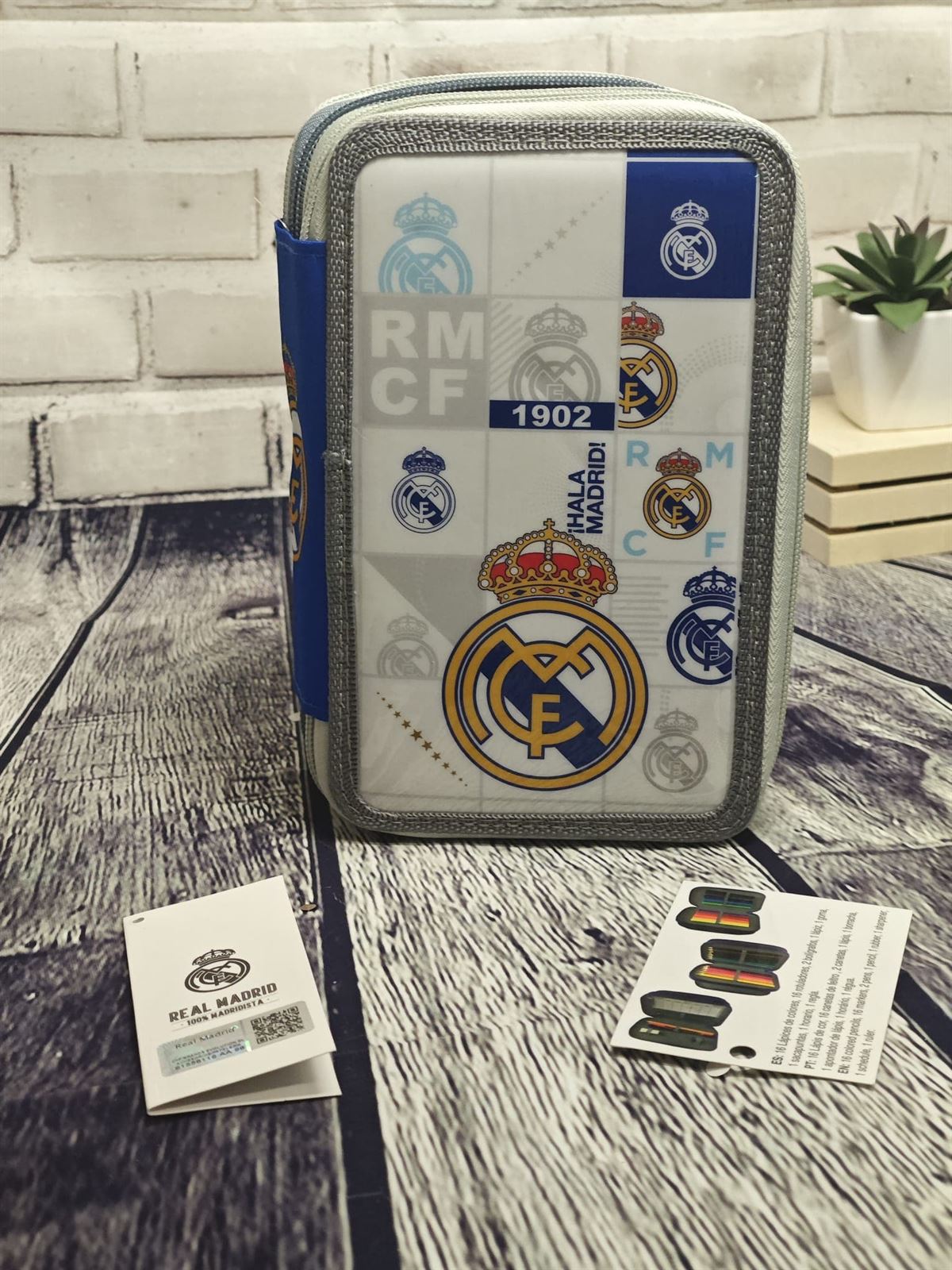 Estuche Real Madrid fc - Imagen 1
