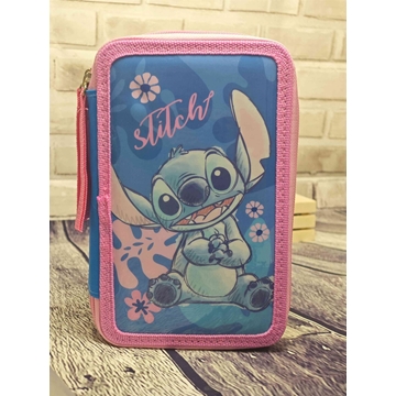 Estuche Stitch 3 cremalleras - Imagen 1