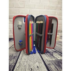 Estuche Stitch 3 cremalleras - Imagen 2