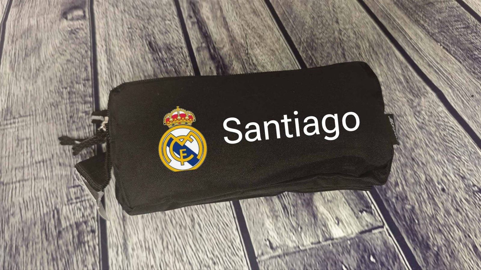 Estuche tres cremalleras Real madrid - Imagen 1