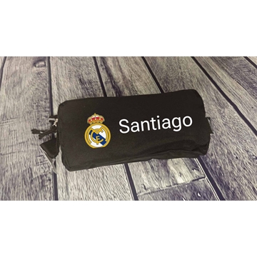 Estuche tres cremalleras Real madrid - Imagen 1