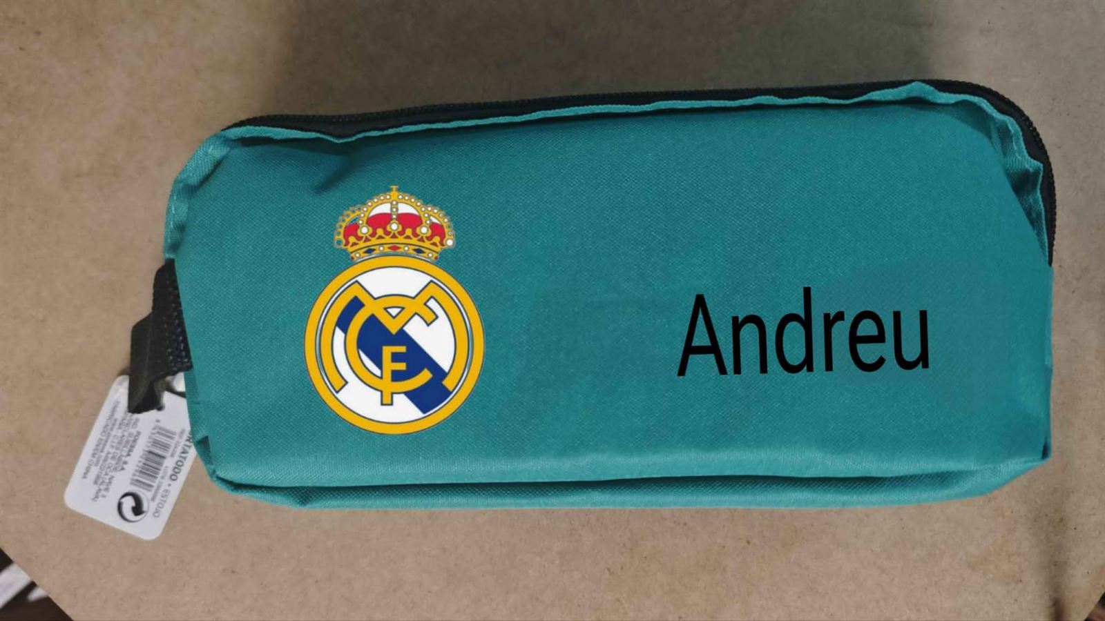 Estuche tres cremalleras Real madrid - Imagen 1