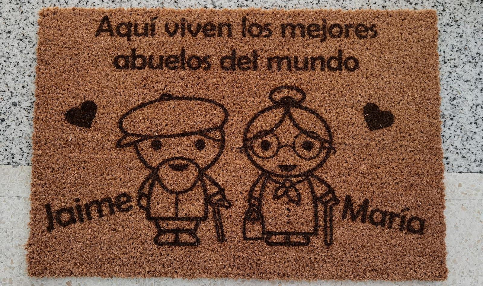Felpudo abuelitos - Imagen 1