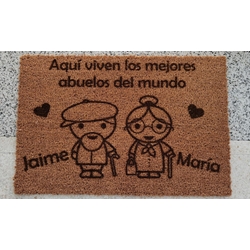 Felpudo abuelitos - Imagen 1