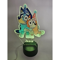 Lampara led personalizada Blue sky - Imagen 1