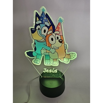 Lampara led personalizada Blue sky - Imagen 1