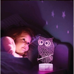 Lampara led personalizada Buho - Imagen 1