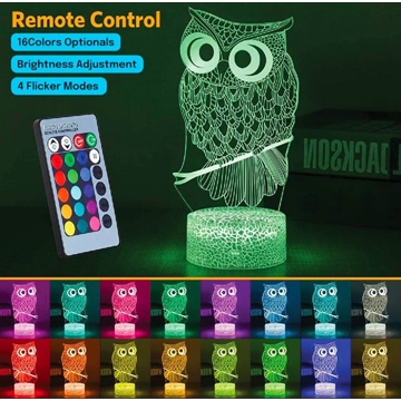 Lampara led personalizada Buho - Imagen 2