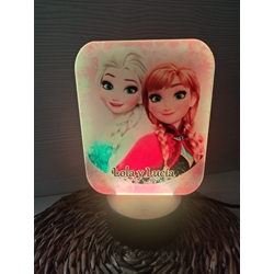 Lampara led personalizada frozen - Imagen 1