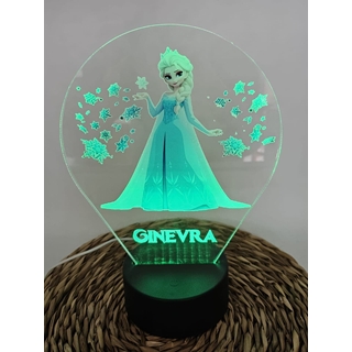 Lampara led personalizada frozen - Imagen 2